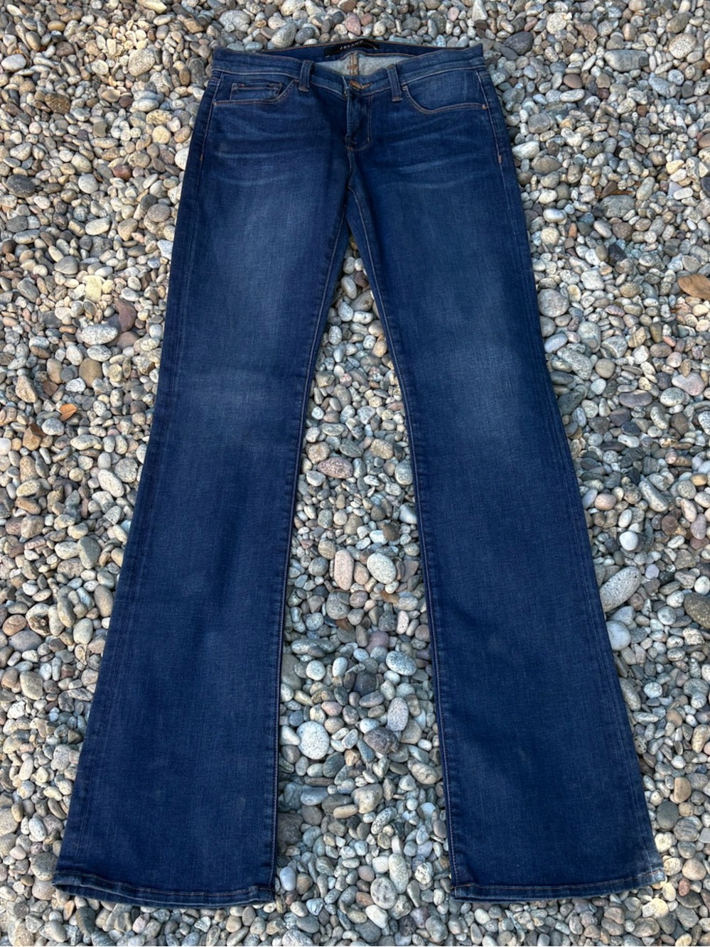 J Brand "Brooke" lived-in slim bootcut jeans - Size 26
